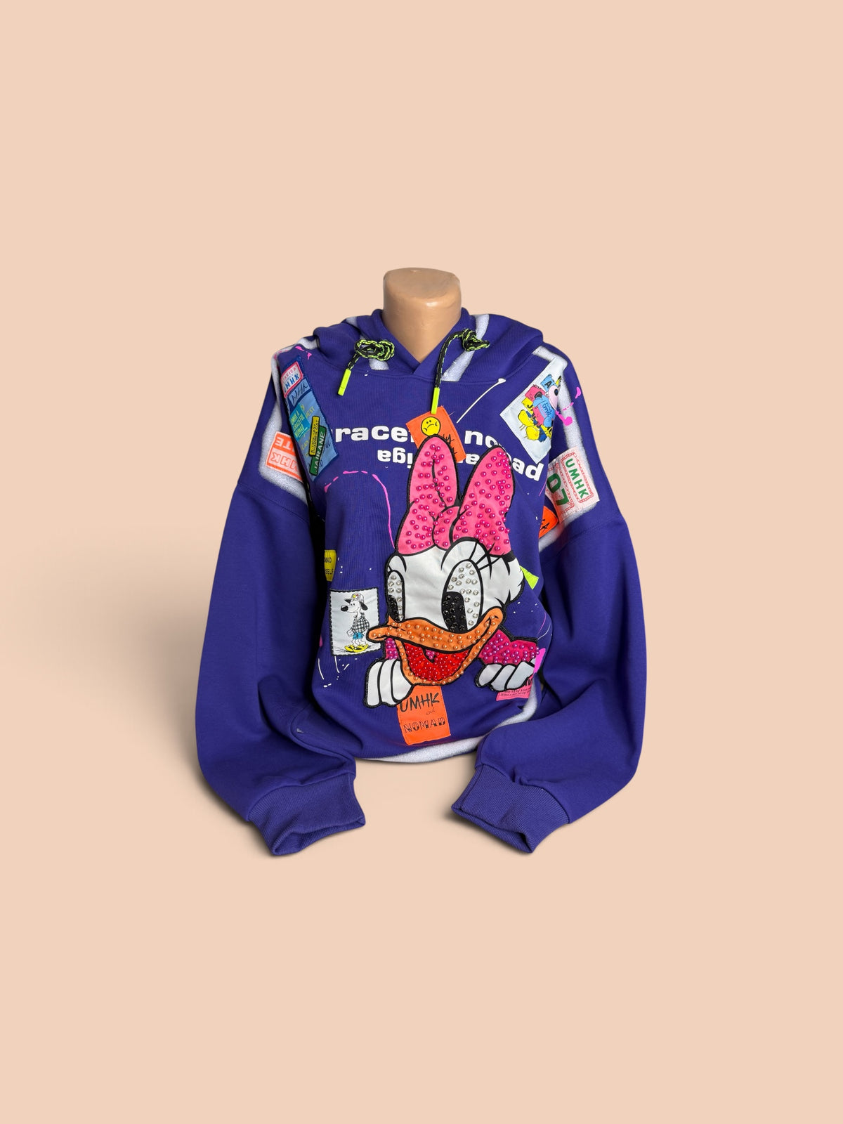 Hanorac Oversized Disney Daisy Duck – Purple